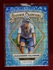ALEJANDRO VALVERDE 2025 GOODWIN CHAMPIONS BLUE CHECKERS PARALLEL 164/249 CYCLING