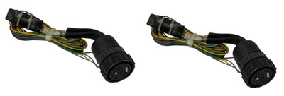 Lot of 2 Siemens   20-7329   AVL 989-6636-122   PROFIBUS Communication Cable