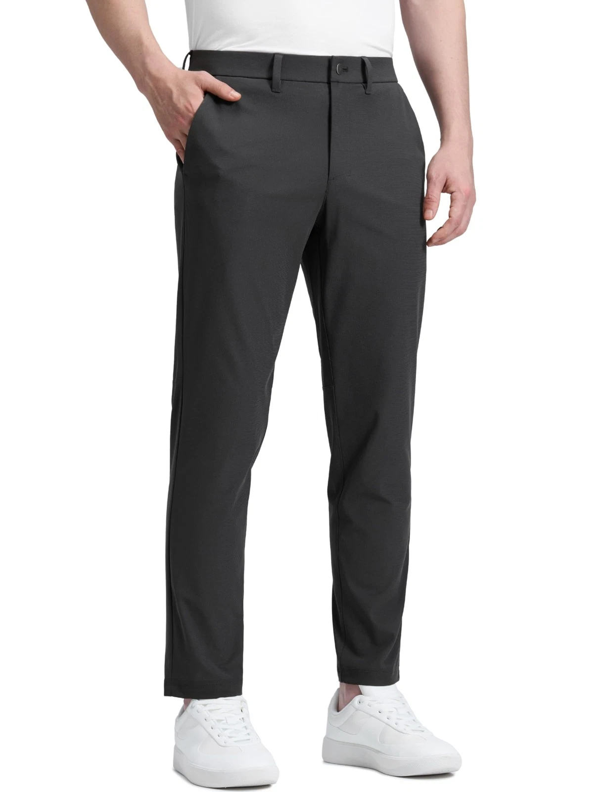 Men's All Day Comfy Golf Pants - 30" Quick Dry Lightweight Work Casual Trouse...