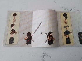 Lego 7569 Desert Attack Instructions Only Prince of Persia 2010  Disney