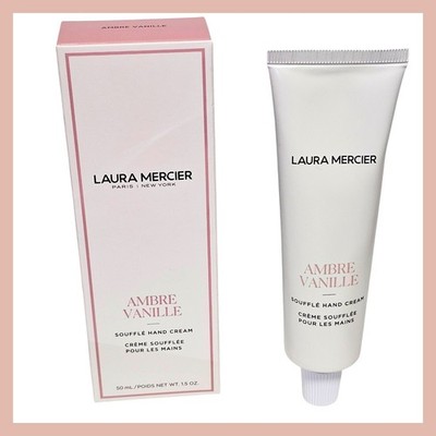 Laura Mercier Ambre Vanille Souffle Hand Cream 1.5 oz 50 ml Full Size New Sealed