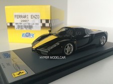 BBR Model 1/43 Ferrari Enzo 2007 Black With Yellow Stripes Art. BBR150F