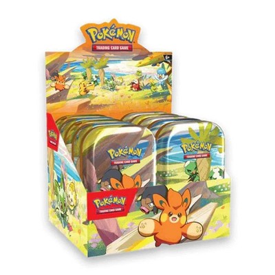 Pokémon   PALDEA FRIENDS MINI TIN DISPLAY (ENGLISCH) Silver Tempest OVP & NEU