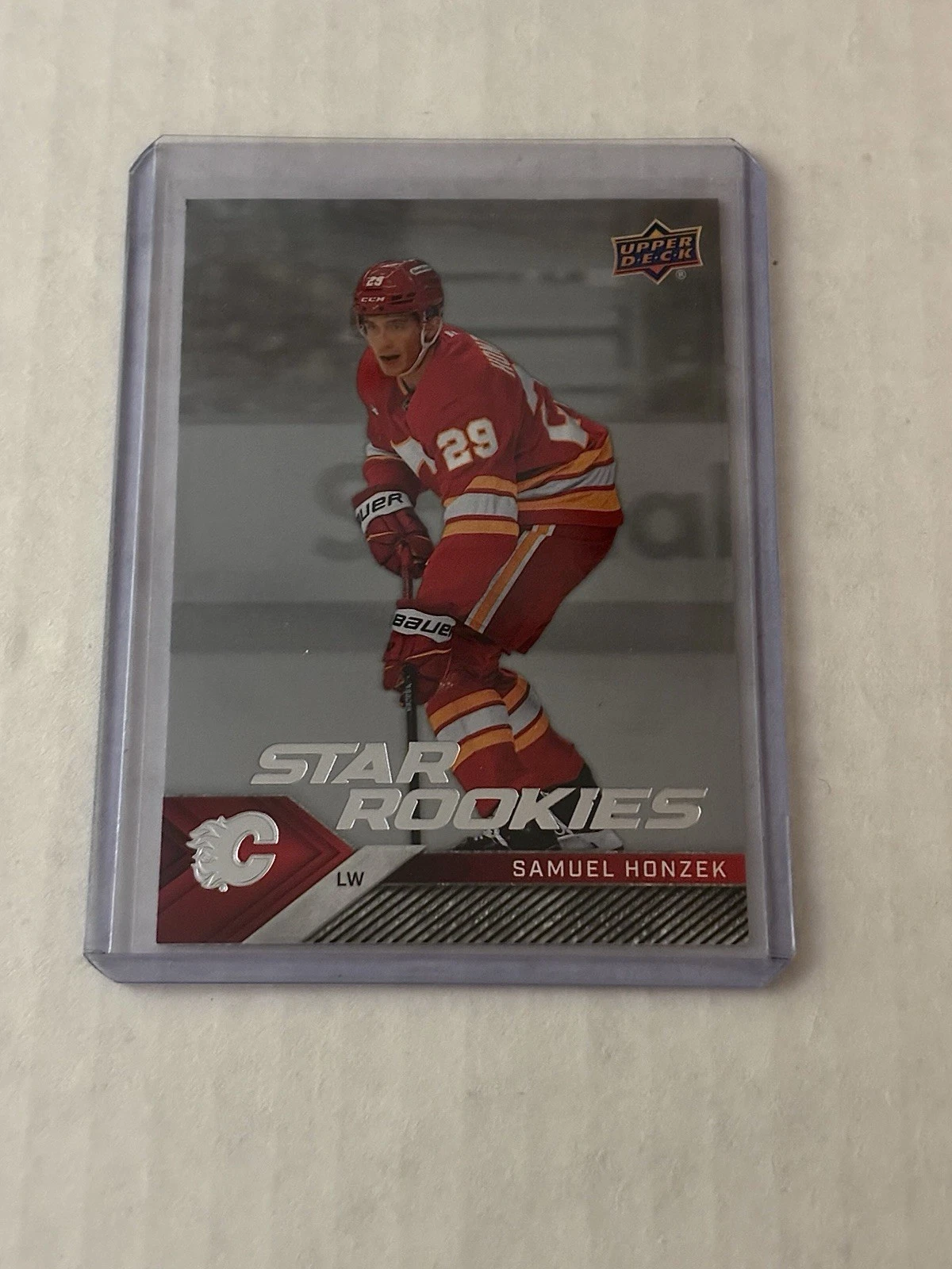 Samuel Honzek trading card