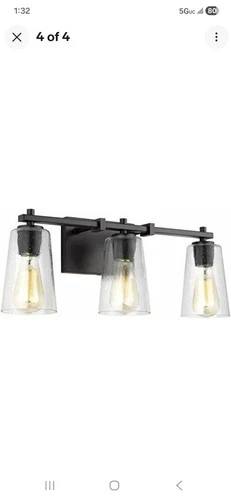 Generation Lightning Vanity 3 Light, Oil Rubbed Bronze VS24303ORB Free Shipping - Picture 1 of 5