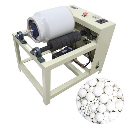 Lab Ball mill 5L Ceramic Jar Horizontal Ultrafine Grinding Dry & Wet Timming