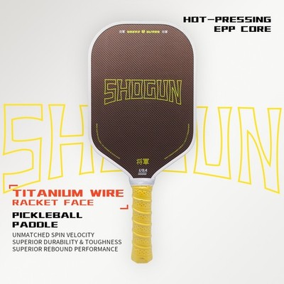 BNB Shogun Pickleball Paddle EPP core Titanium wire surface