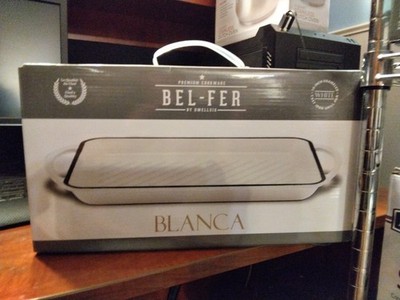 Bel-Fer Savannah 16 inch Enameled Cast Iron Grill Pan New in Box