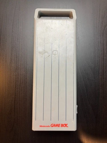Original Nintendo Game Boy Long Gray Hard Plastic Carrying Case Vintage