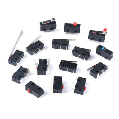 5x Micro-Druck-Taster Öffner-Schließer Push Button sub-Miniatur Mikro-Schalter