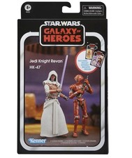 Star Wars Vintage Galaxy of Heroes HK-47 and Jedi Knight Revan 3.75 BRAND NEW