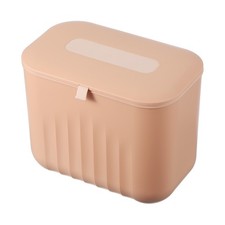 Küche Komposteimer hängend kleiner Mülleimer, 7L/1,8 Gallonen Mülleimer, rosa