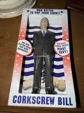 Corkscrew Bill!  President Bill Clinton Corkscrew - New in Box!
