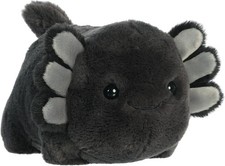Aurora  Adorable Spudsters  Ally Black Axolotl   Plush Stuffed Animal Toy, 10"