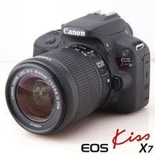 Canon Kiss X7 Digital SLR Camera 18MP Compact Lightweight Excellent Condition