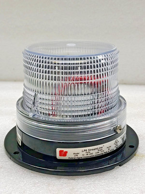 FEDERAL SIGNAL LP6 STREAMLINE LOW PROFILE MINI STROBE LP6-012-048C 12-48 VDC