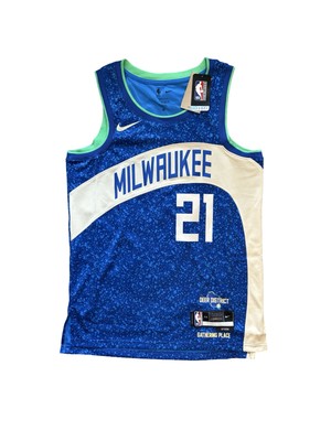 Nike Jrue Holiday Milwaukee Bucks City Edition NBA Jersey #21