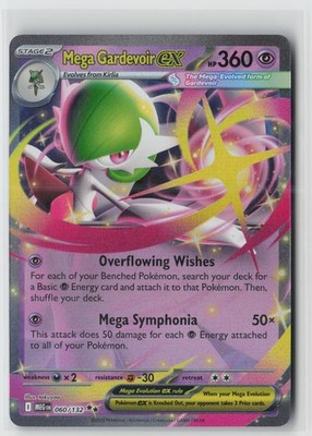 Mega Gardevoir ex - Holo Double Rare ME01: Mega Evolution 060/132 NM