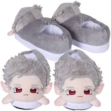 BG3 Astarion Cotton Slippers Cosplay Shoes Halloween Plush Props Arrived 4 day