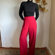 deadstock vintage wool trousers