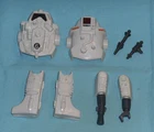 vintage G.I. GI JOE gijoe SNAKE BATTLE ARMOR PARTS LOT #2 free ship