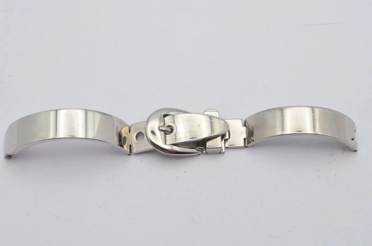 GUCCI DAMEN STAHL ARMBAND 12MM BRACELET VINTAGE RAR ARMBAND