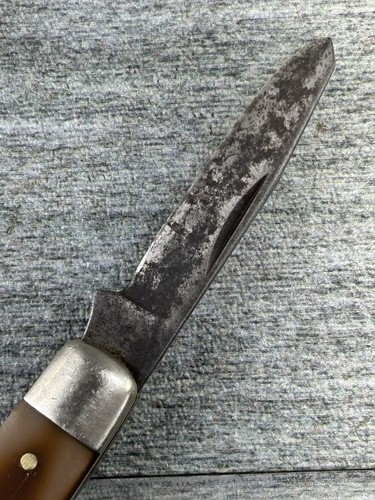 VTG Old Timer Schrade USA Made 3 Blade Folding Pocket Knife 80T New York Clip - Picture 9 of 24