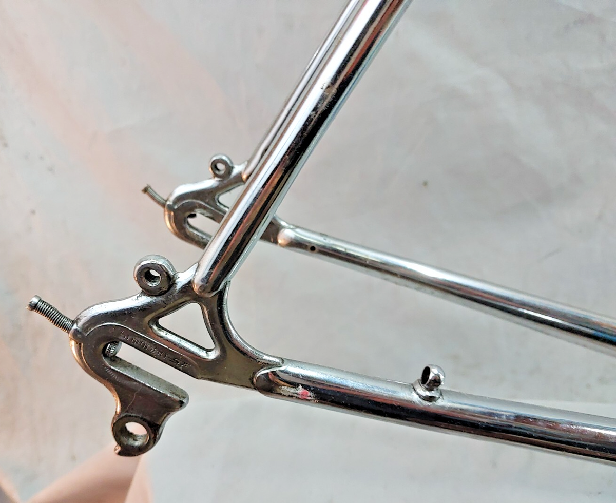 1981 Maruishi Road Bike Frame Set 58cm Large Japanese Chromoly