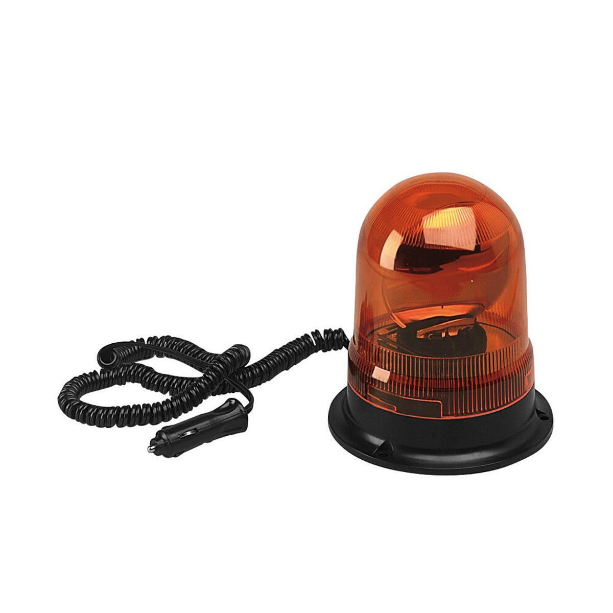 Lampada Lampa Rotante Alogena 12V con Base Magnetica e Presa Accendisigari