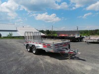 2022 N&N GALVANIZED HD SERIES 72X147 UTILITY TRAILER