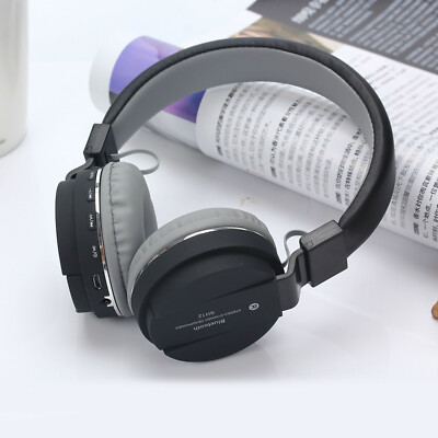 Bluetooth Kopfhörer/Headset SH12 Wireless Headphone TF-Karte 3.5 mm viele Farben