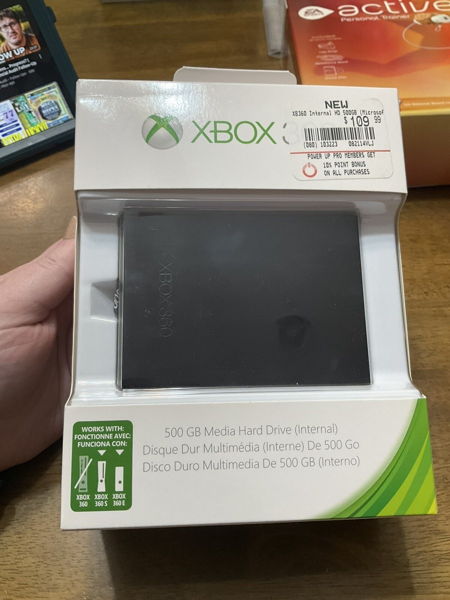 Genuine Microsoft 500GB Hard Drive Internal Xbox 360 Slim