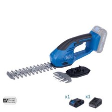 Taglia erba-siepi 20v 1 batteria 2.0Ah caricabatteria ixes Scheppach c-htgs200-x