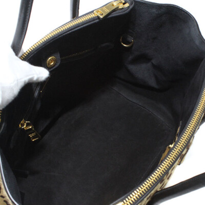 バッグ FW1997 PRADA UNBORN CARF HAND BAG PRADA Fall Winter 1998 Unborn Calf Leather Plastic Handle Hand Bag