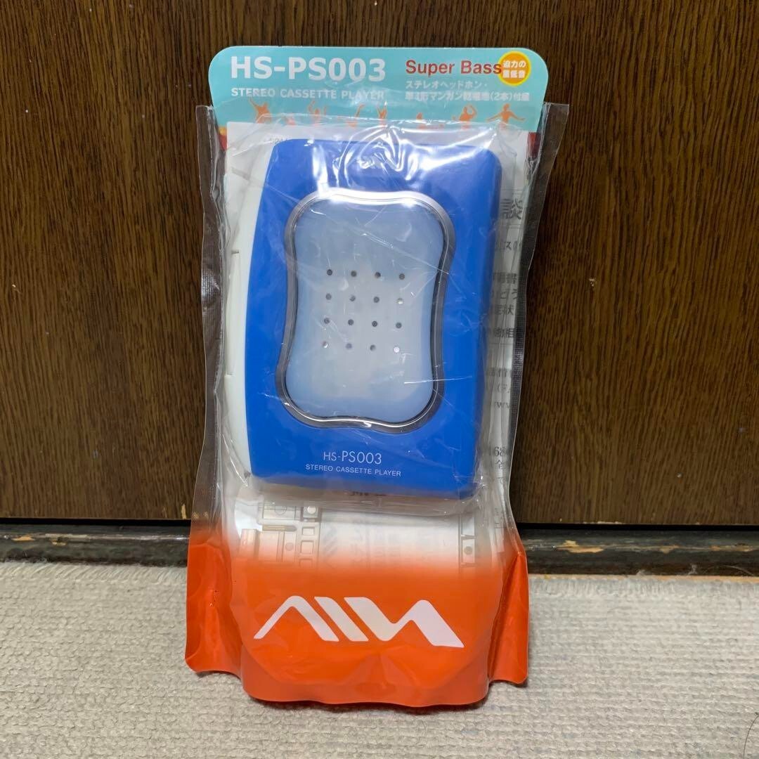 カセットプレイヤー SONY アイワ AIWA  HS-PS003 Aiwa HS-PS003 Cassette Tape Player Portable Retro Japan Rare