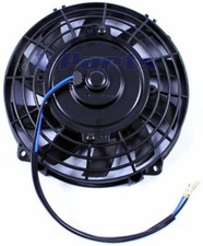 Motorsportlüfter 228mm 9" Saugend Lüfter Kühler 16V 1.8T Turbo G60 VR6