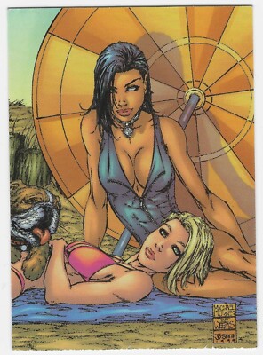 Fathom Trading Cards Premiere Edition Promo Karte W1 Dynamic Forces 2001 sehr guter Zustand