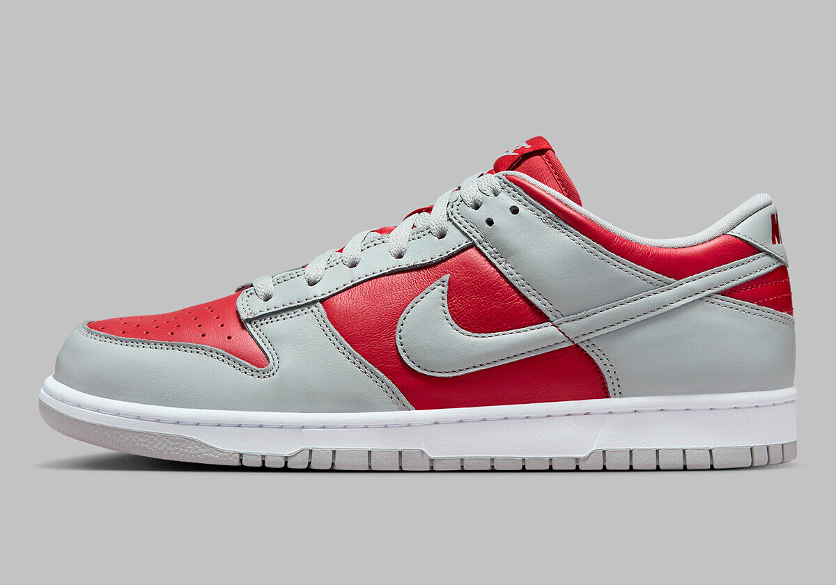 Nike Dunk Low QS co.jp Reverse Ultraman Varsity Red Silver Nike Dunk Low QS co.jp Reverse Ultraman Varsity Red Silver