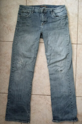 Common Genes Bootcut Jeans Women Size 8 Blue 5-Pocket Mid Rise Dark Wash Cotton