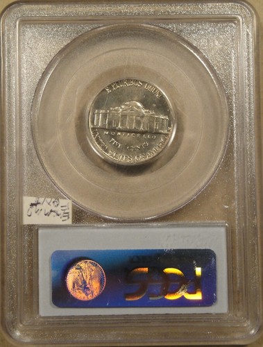 1960-D Jefferson Nickel PCGS Certified MS65 - Afbeelding 4 van 4