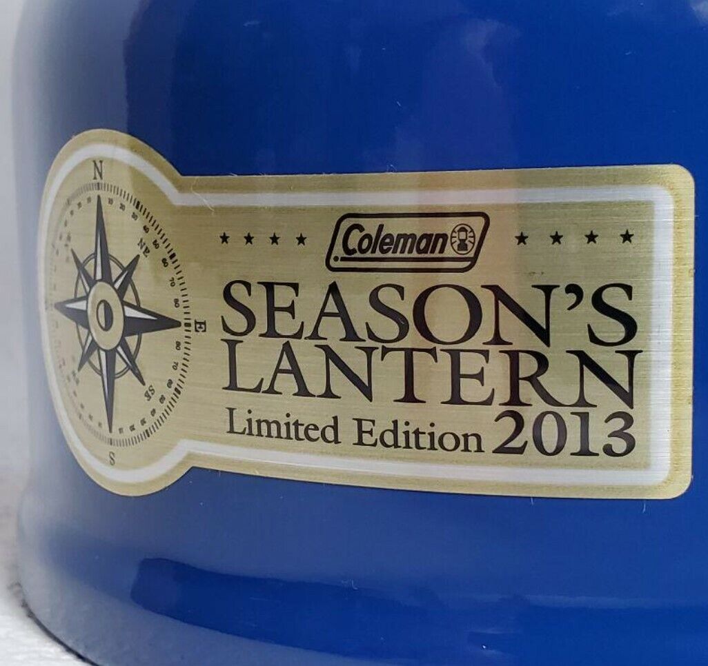 Coleman Lantern Seasons 2013 Limited Edition Galaxy Blue JPN Coleman Lantern Seasons 2013 Limited Edition Galaxy Blue JPN