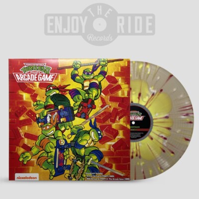 Teenage Mutant Ninja Turtles II: The Arcade Game Vinyl Soundtrack LP Pizza /500
