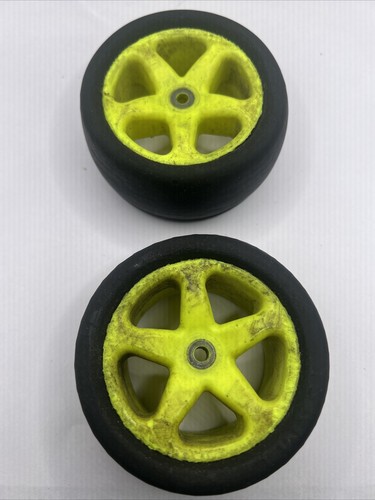 Team Losi Wheels 1/10 Scale Buggy Rear Wheels For Parts Or Repair 5 Star Rims