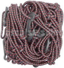 52 X 70 Truck Bed Cargo Net Elastic Bungee 6 Mesh W 18 Hooks 500lbs Capacity 52 X 70 Truck Bed Cargo Net Elastic Bungee 6 Mesh W 18 Hooks 500lbs Capacity
