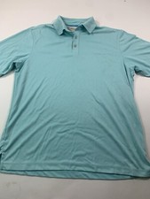 Tommy Bahama Shirt Mens Medium Green Short Sleeve Beach Casual Polo