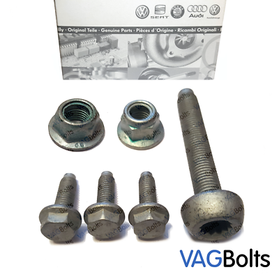 Genuine VW Audi Front Strut Pinch Bolt Nut Top Mount Suspension Golf ...