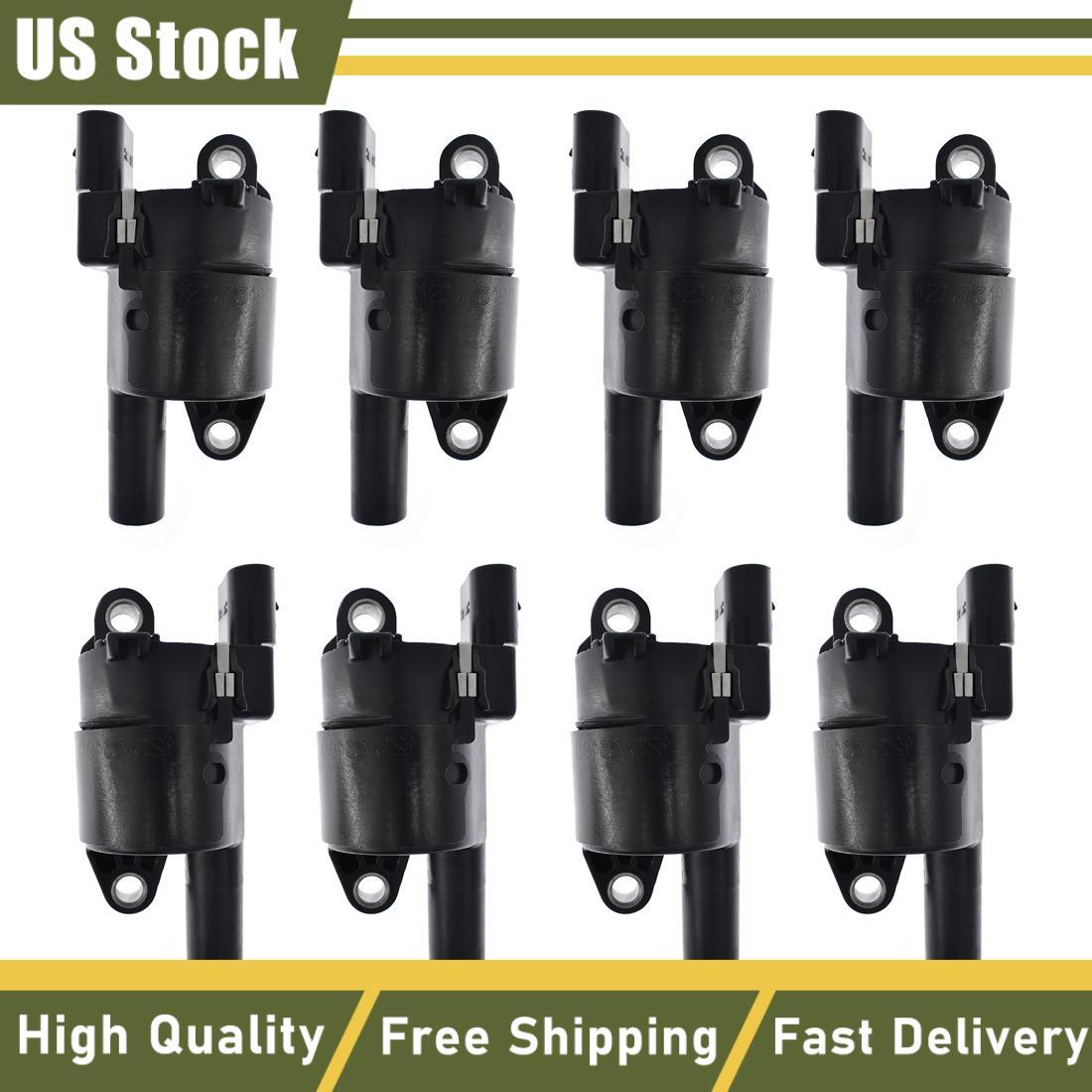 8x Ignition Coils 12573190 for GMC Savana Sierra Chevy Cadillac LS2 LS3 LS4 LS7