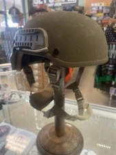 armor source green level three ballistic combat helmet low-cut MEDIUM