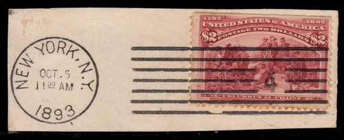 MOMEN: US BRIEFMARKEN #242 GEBRAUCHT PF CERT LOT #89093 - Bild 1 von 3