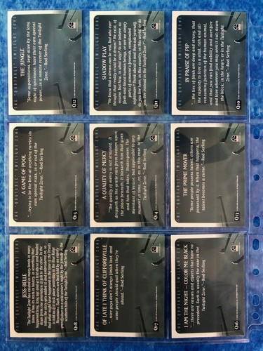 Twilight Zone Series 4: The Quotable Twilight Zone Complete Chase Set - Bild 5 von 5